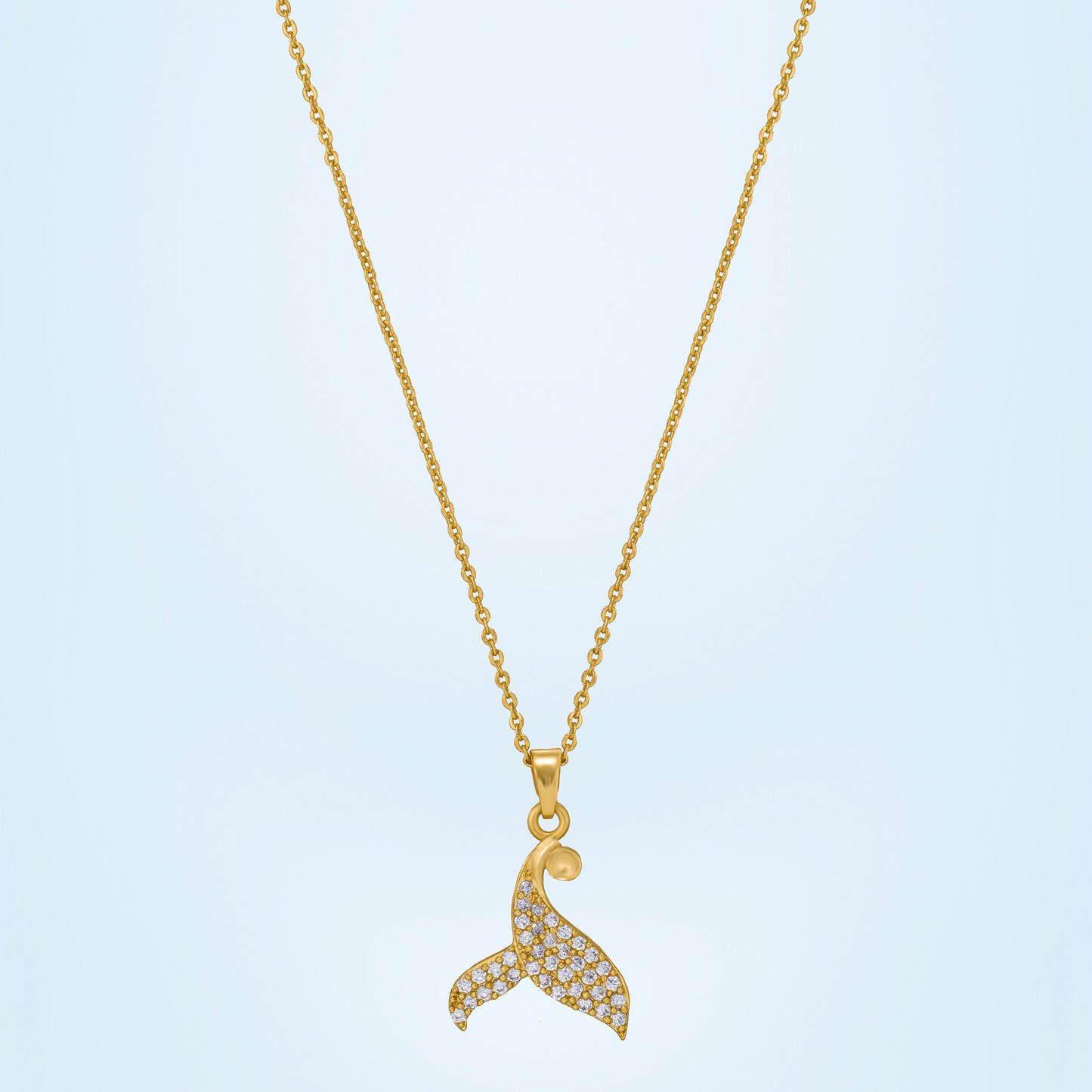 mermaid tail necklace