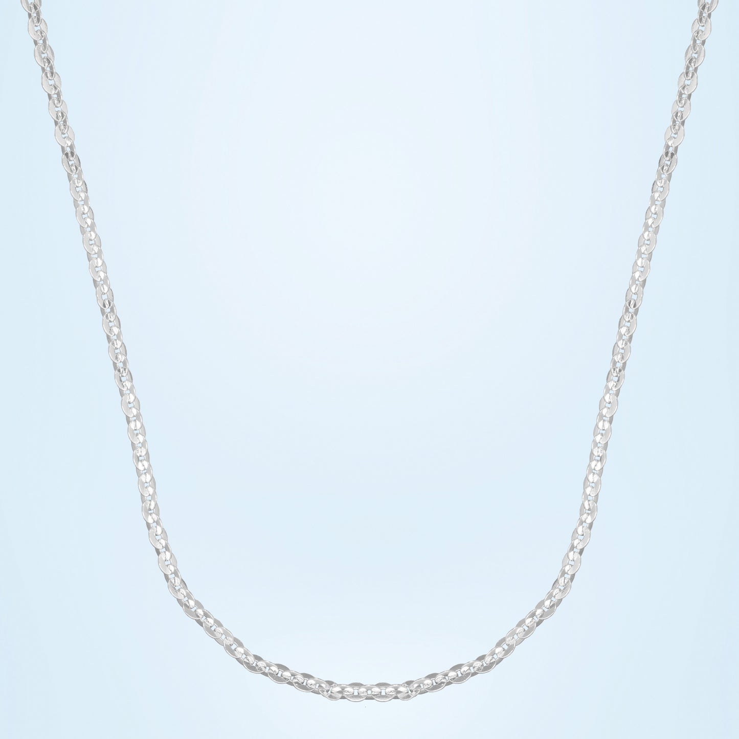 silver byzantine chain