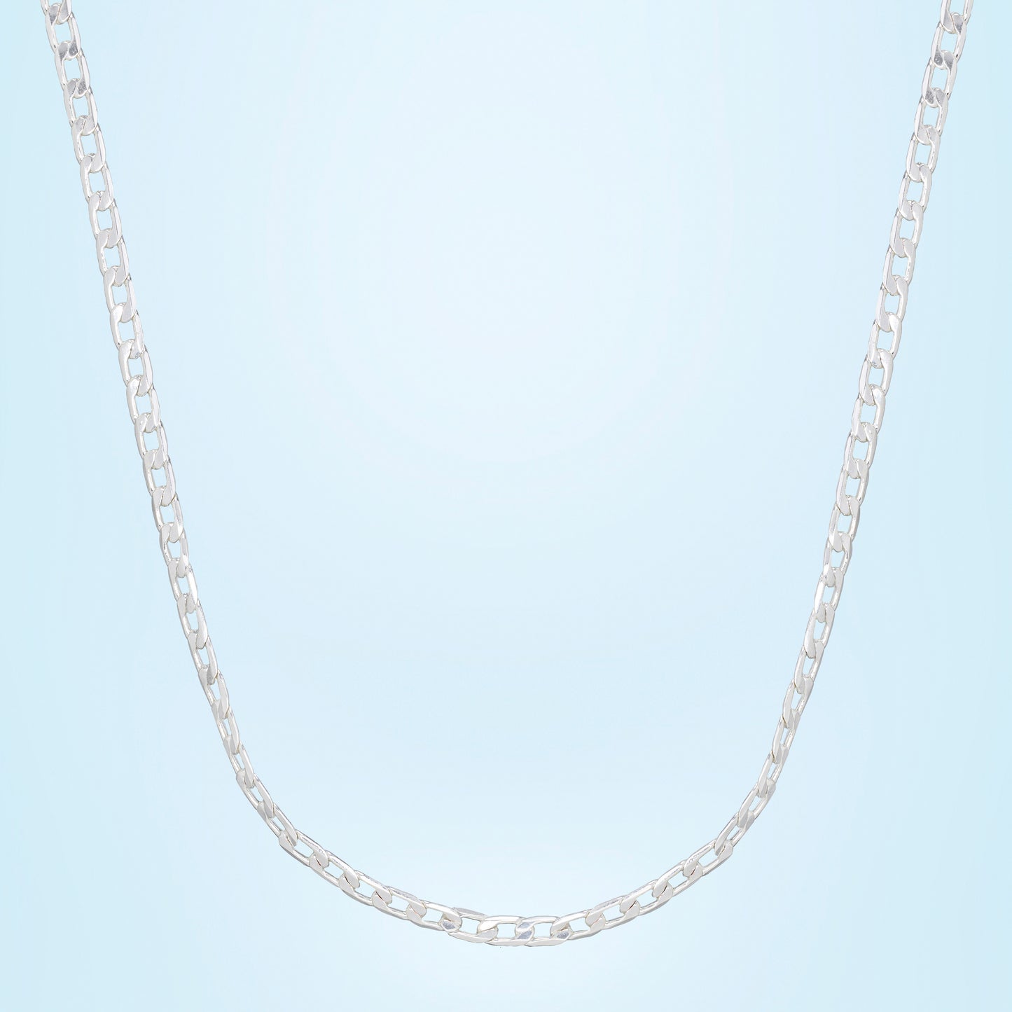 silver chain featuring