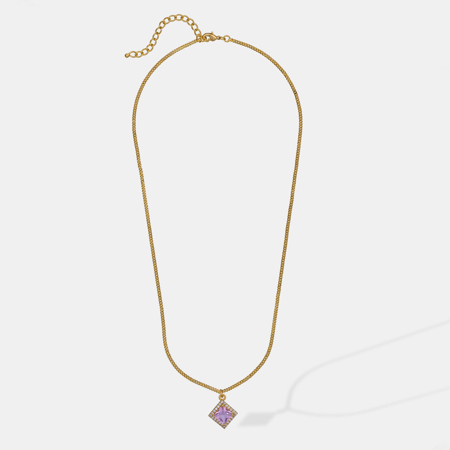 sapphire radiance pendant