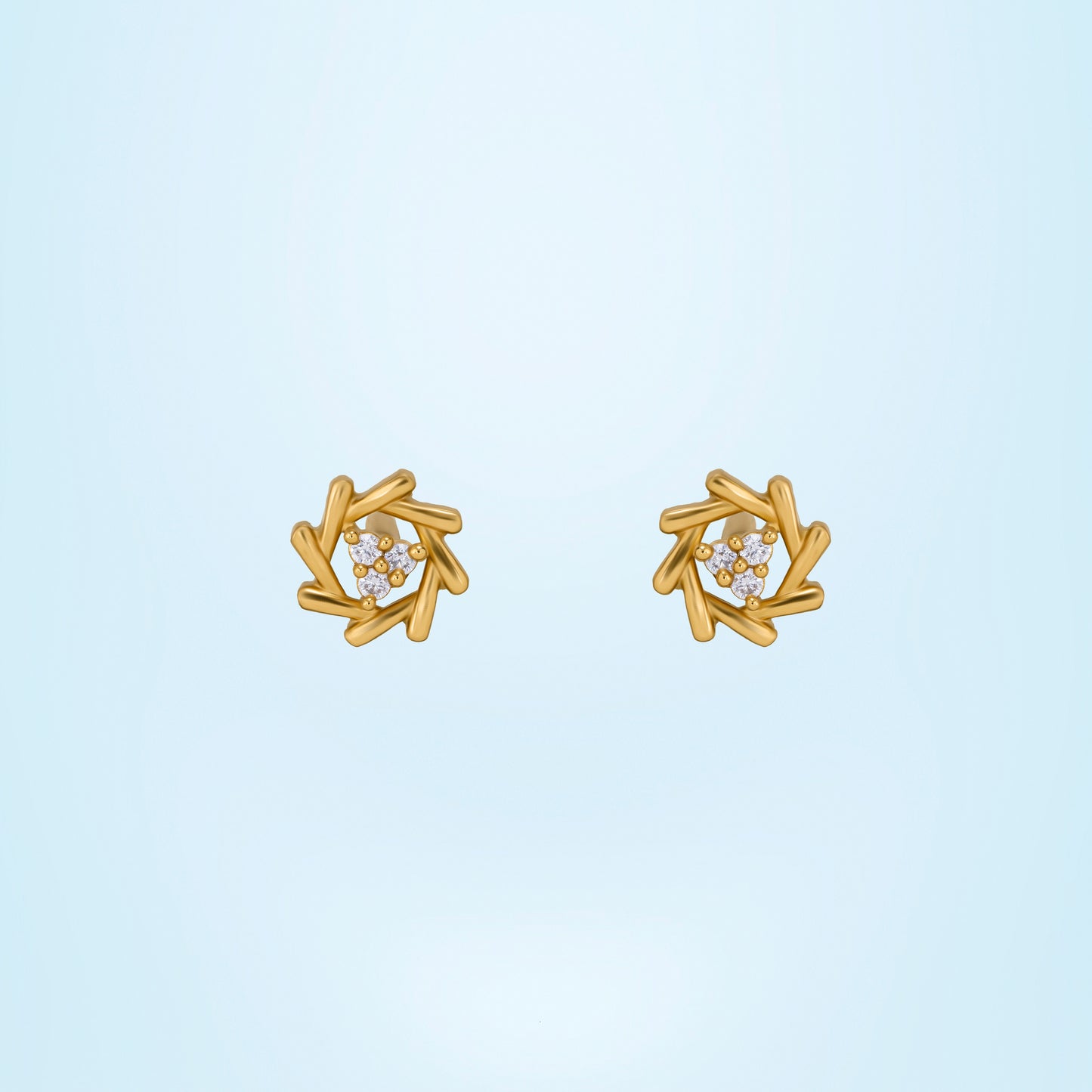 radiance cluster studs