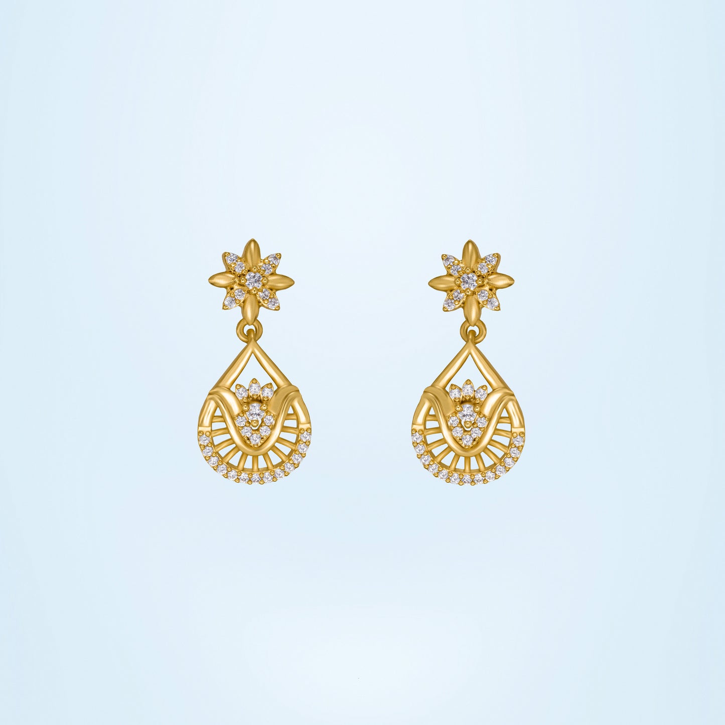 radiance drop earrings