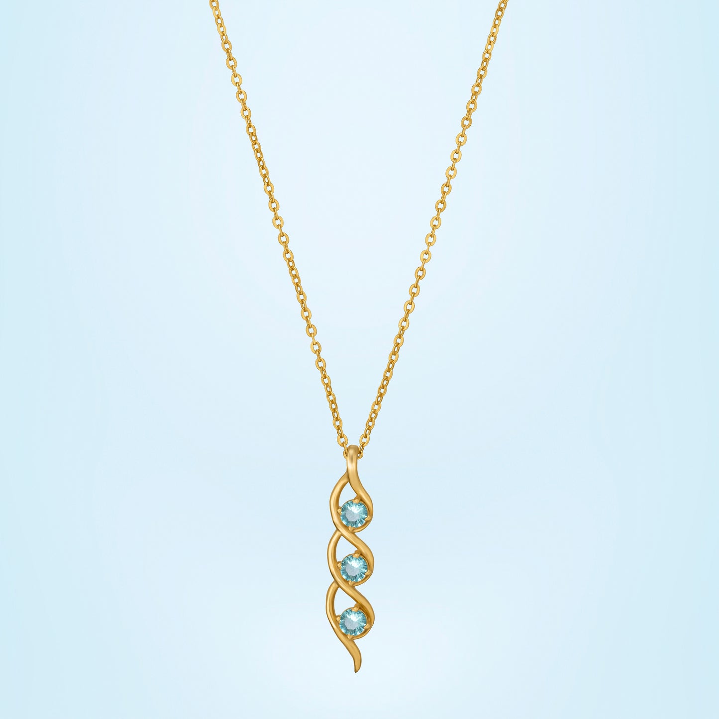 ethereal twist necklace