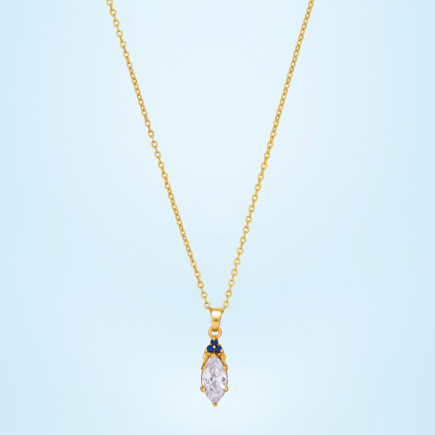 celestial teardrop pendant