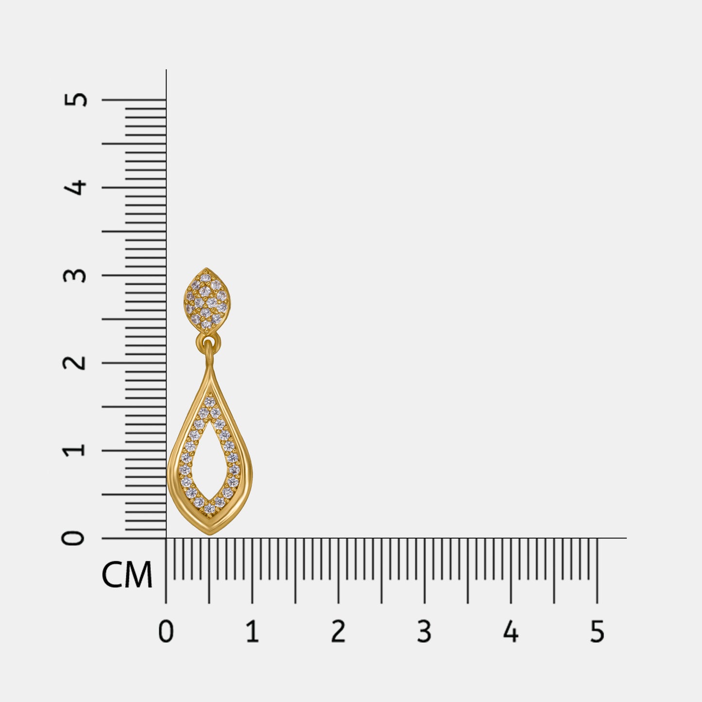 teardrop elegance earrings