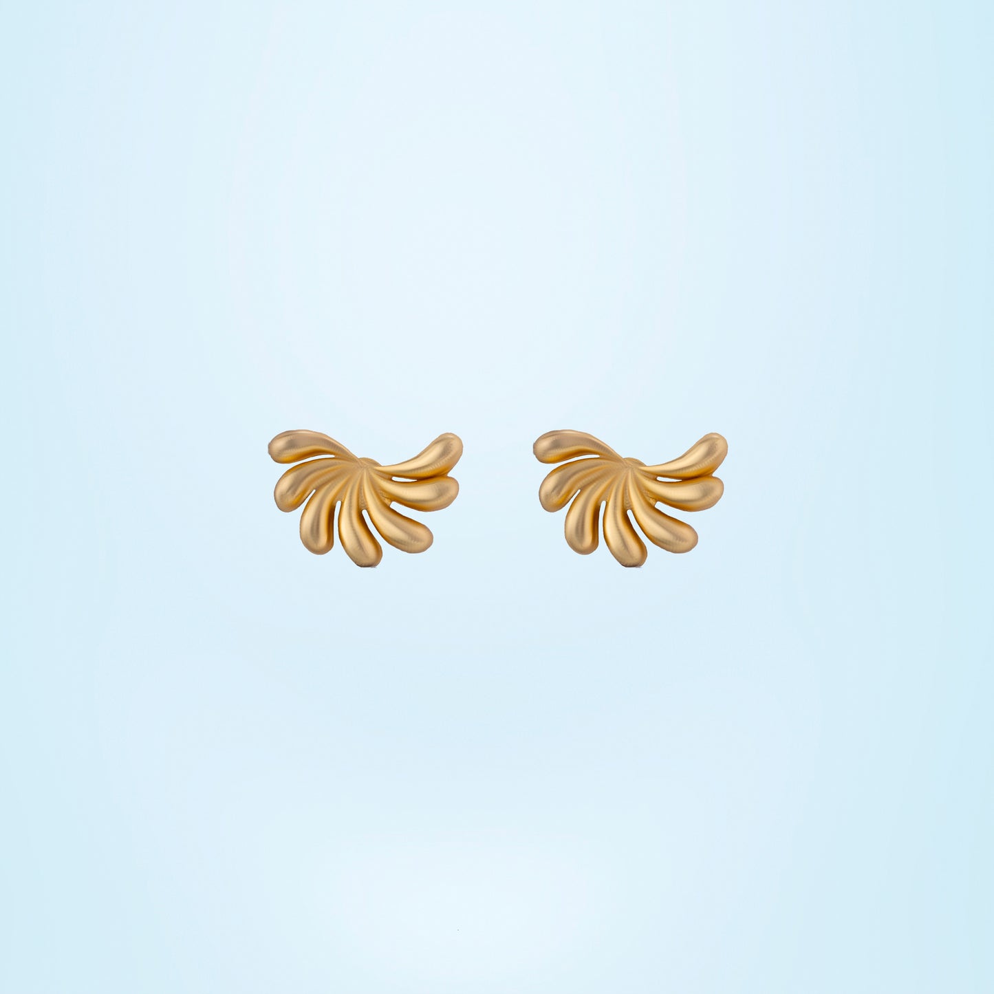 wing petal studs