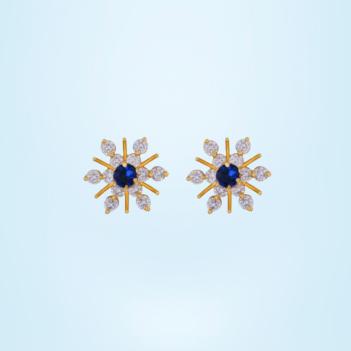 midnight sunburst studs