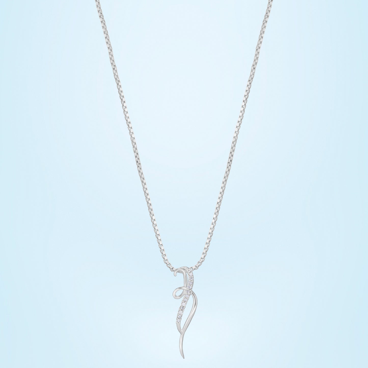 silver serenade flow pendant