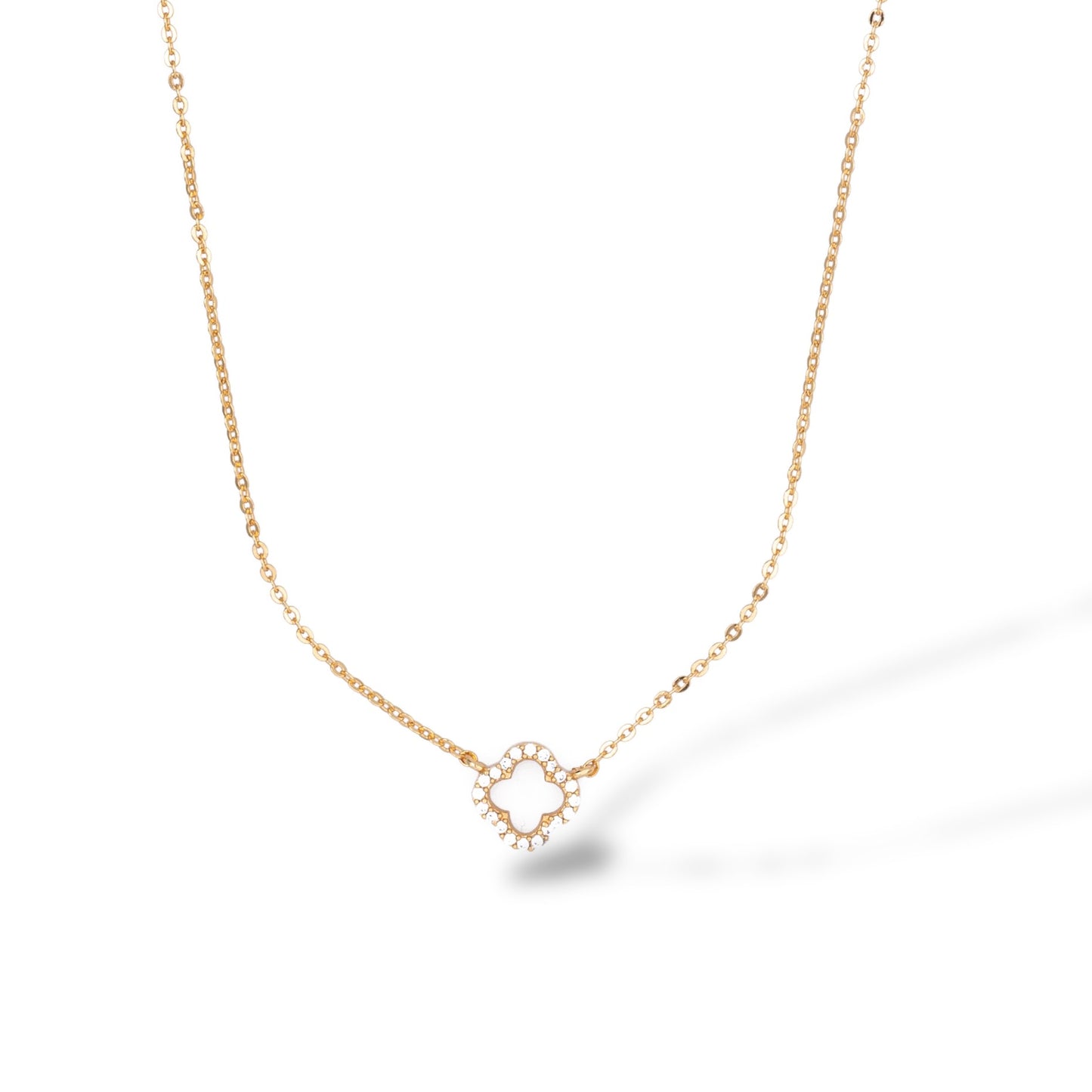 celestial clover pendant