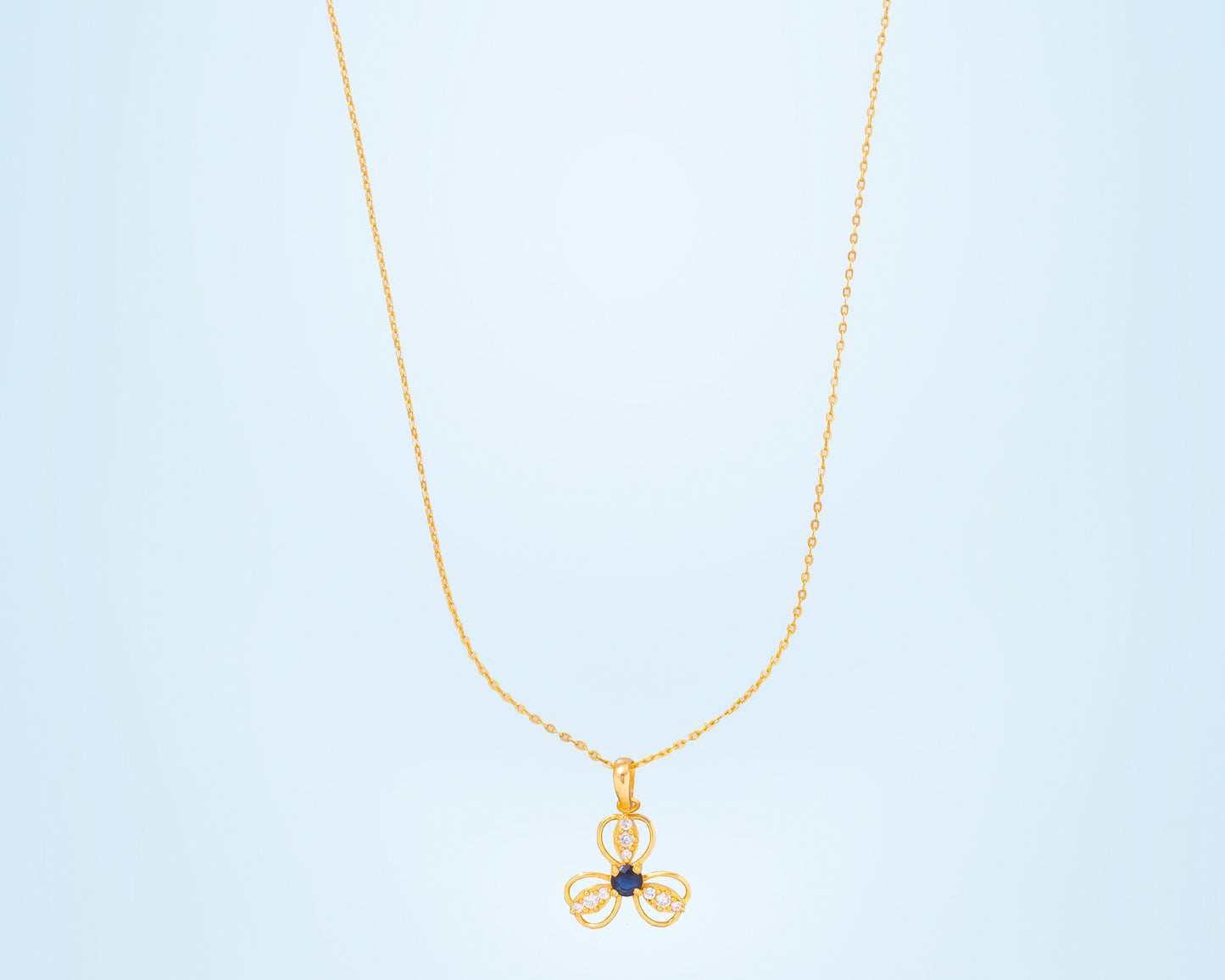 midnight clover pendant