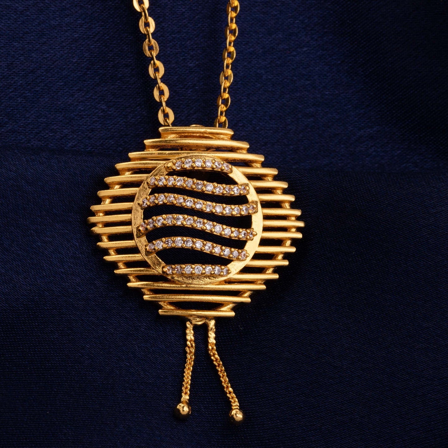 celestial wave pendant
