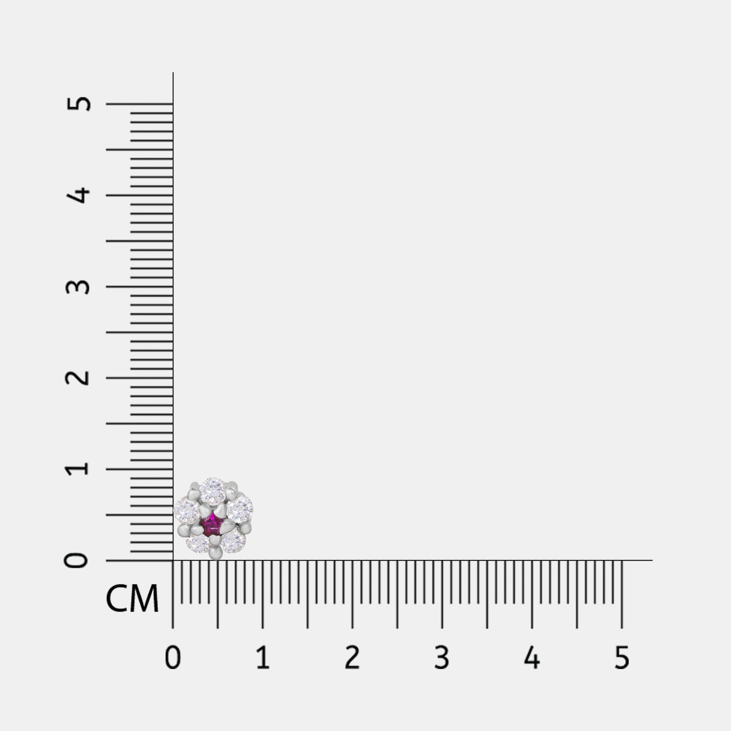 silver blossom bracelet