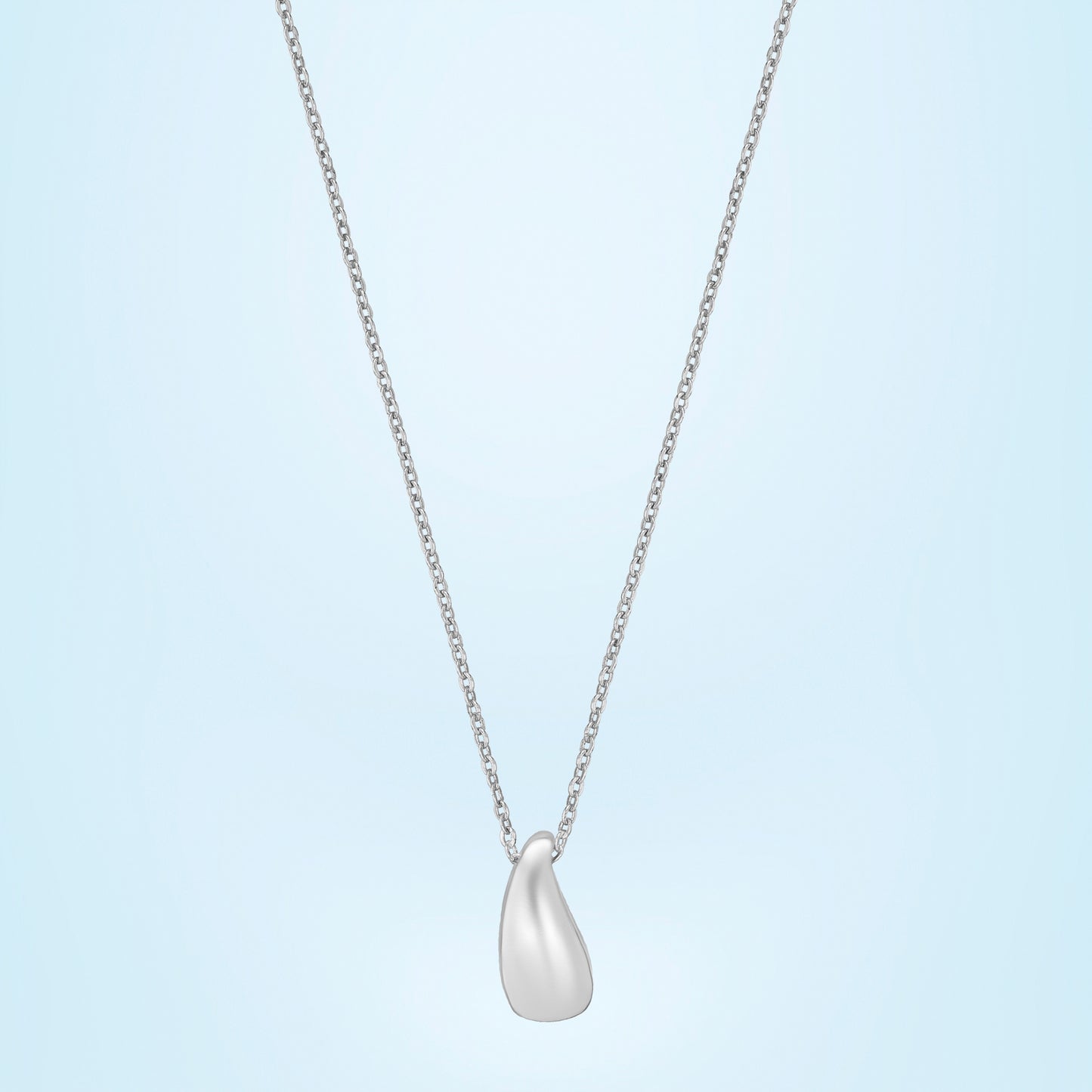 silver serene pendant