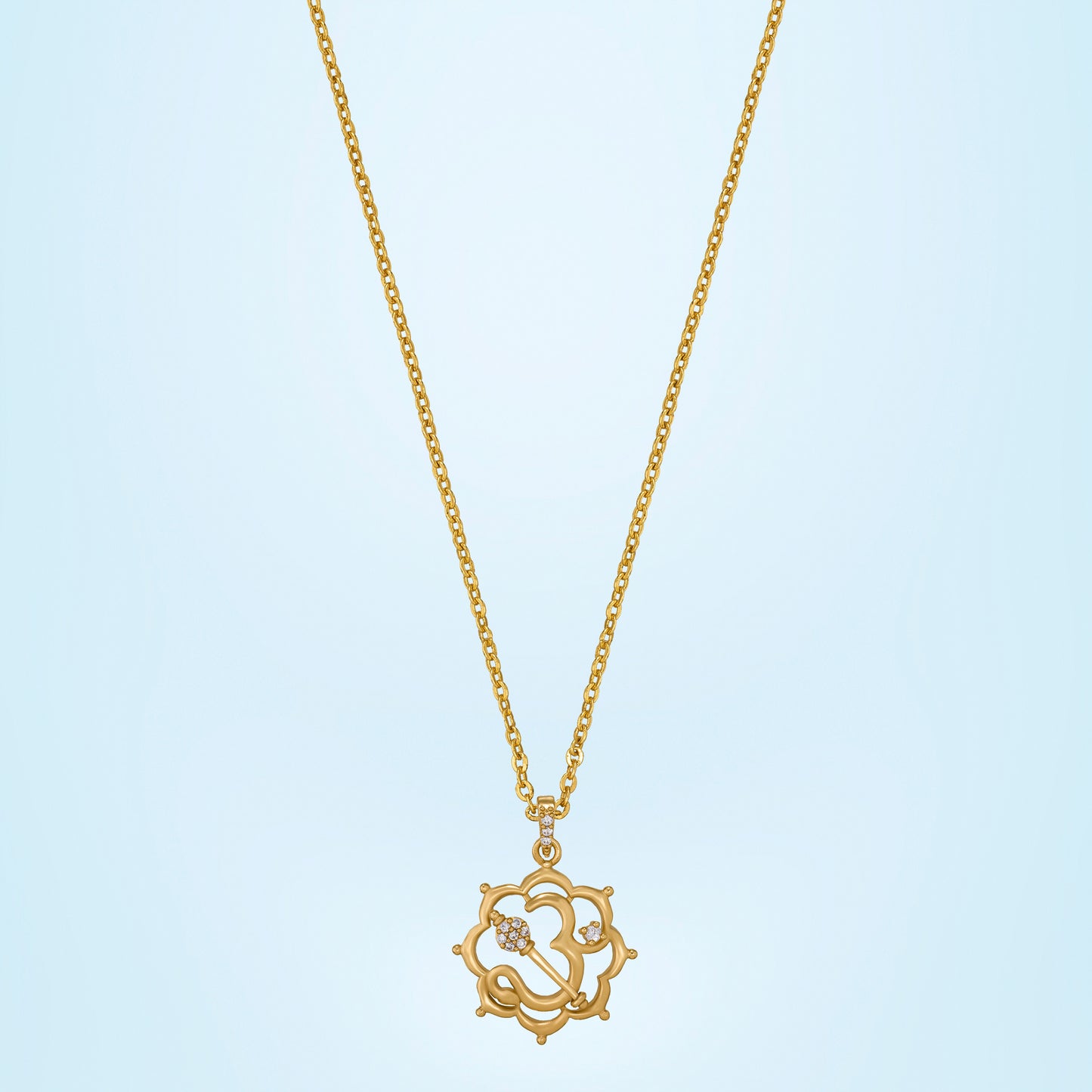 golden bloom pendant