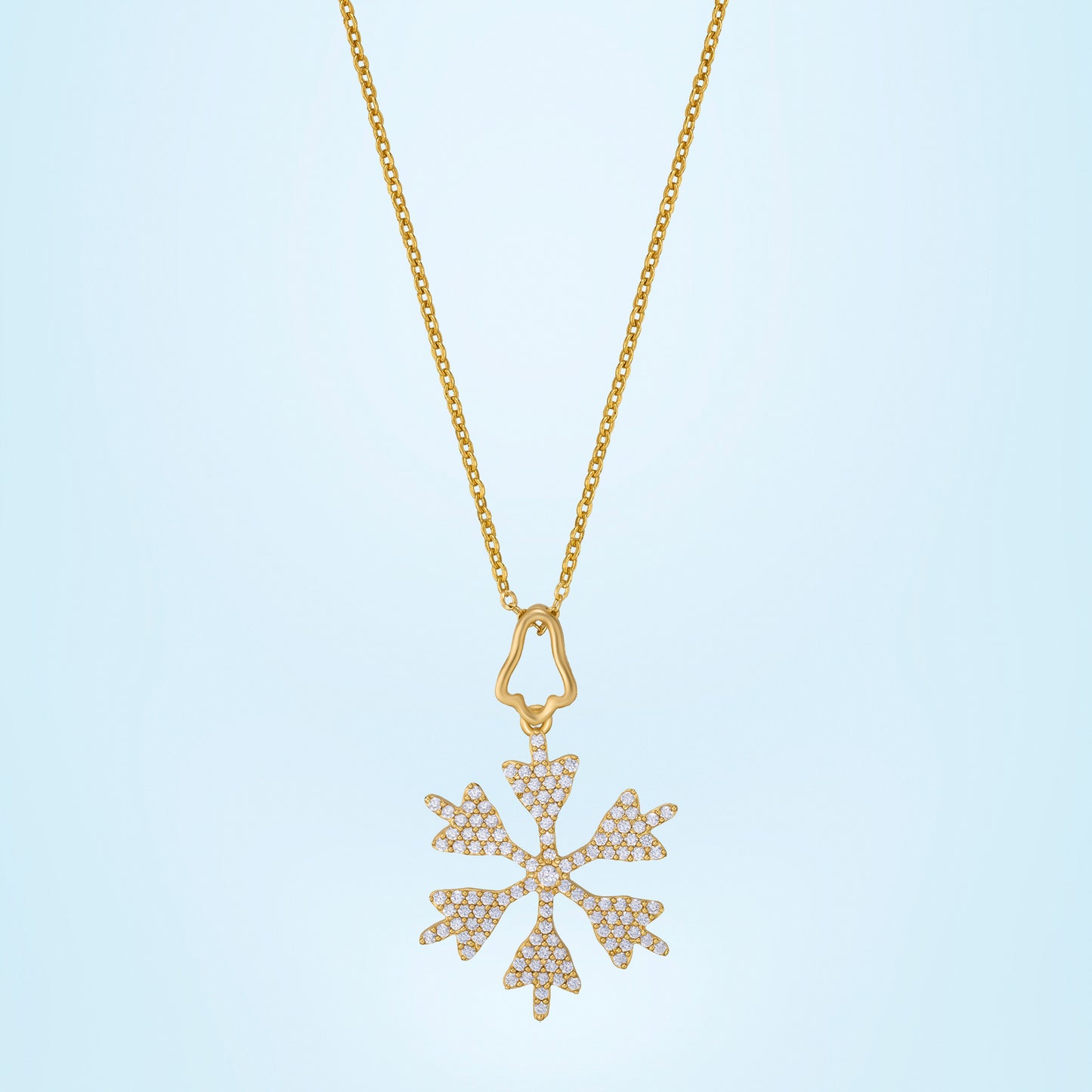 frosted elegance pendant