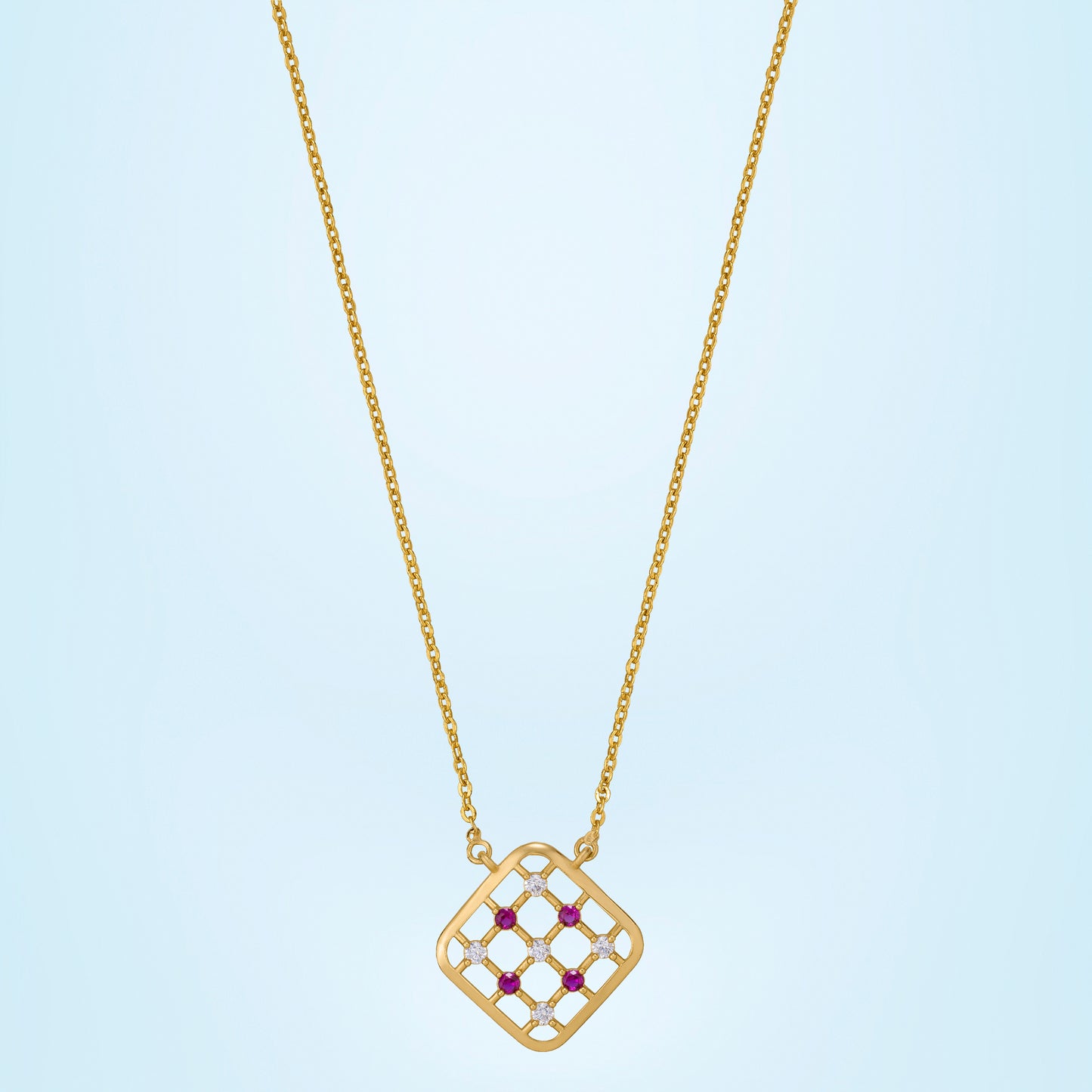 harmony lattice pendant