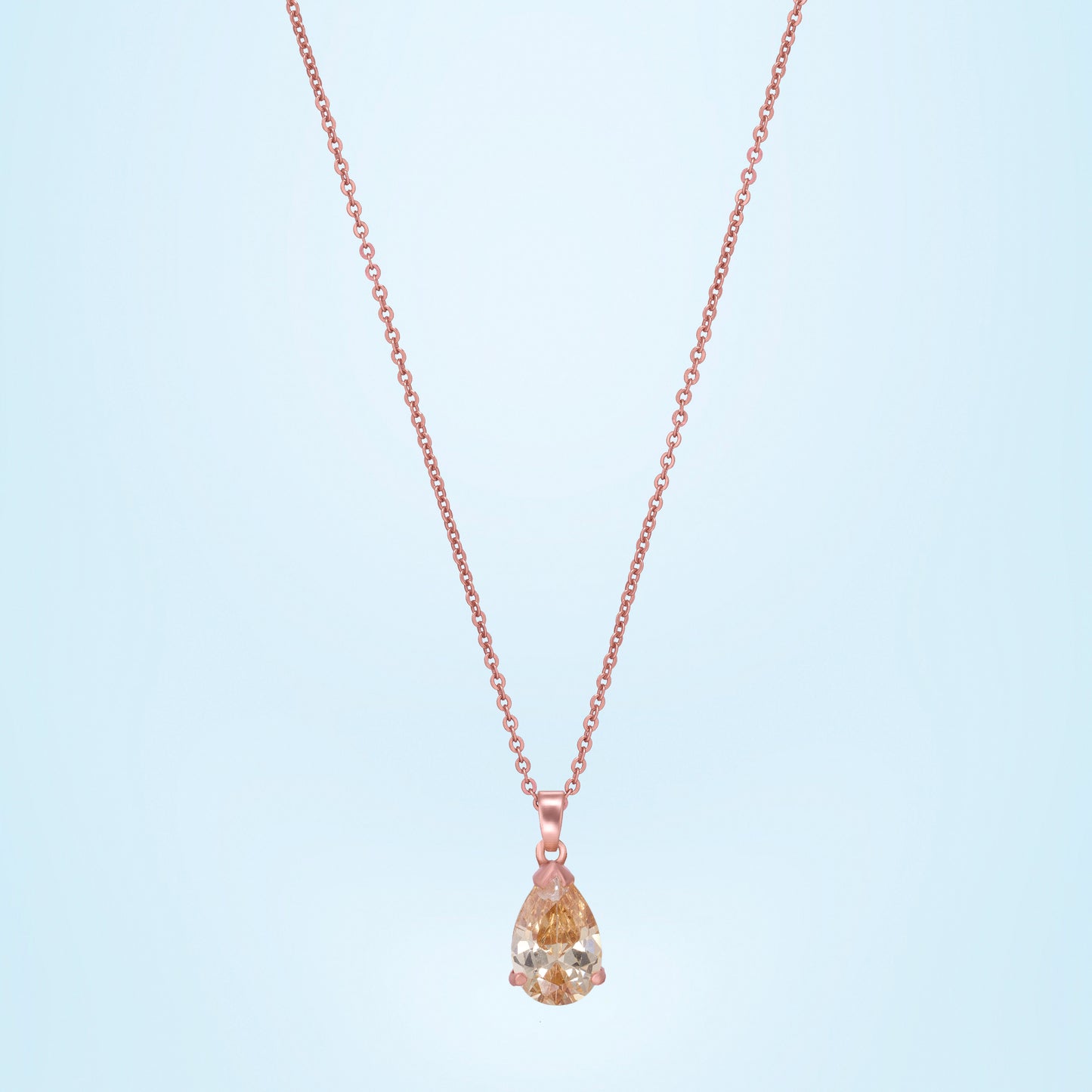 rose gold chempion pendant