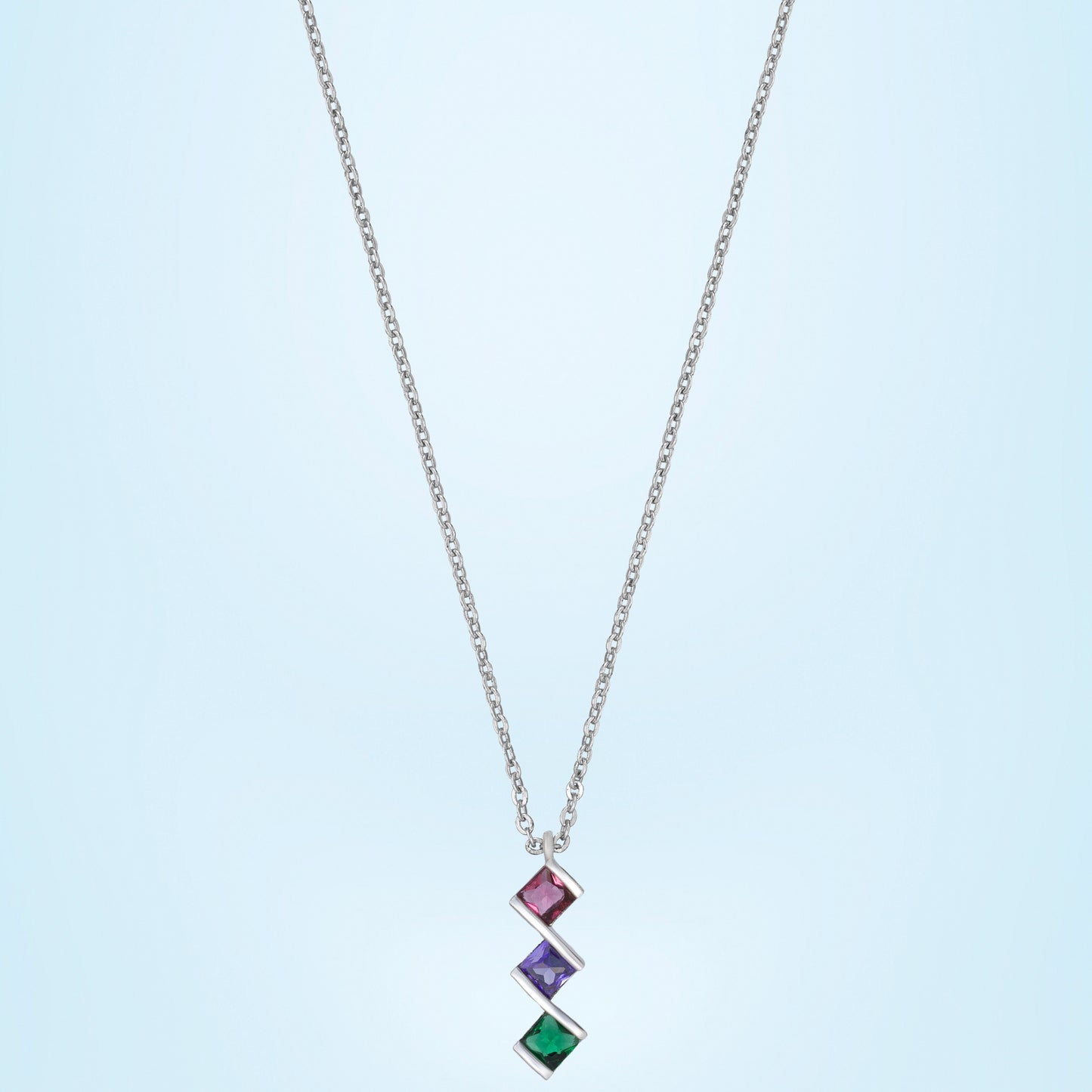 silver eternal infinity pendant