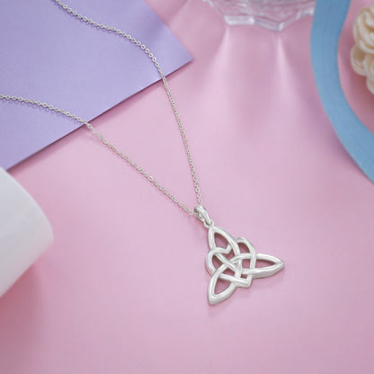 Silver Celtic Knot Necklace