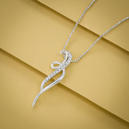 Silver Shimmering Necklace