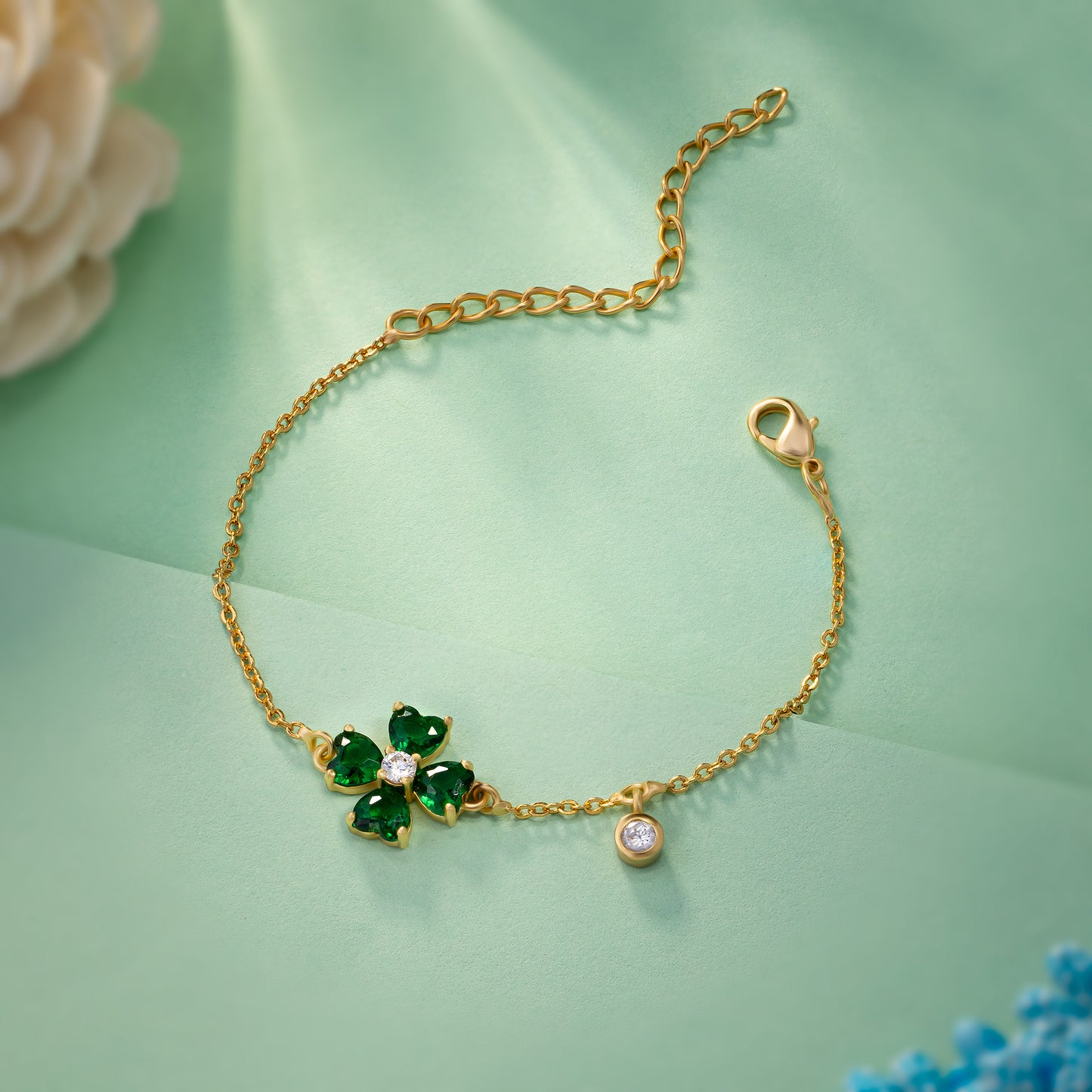 green blossom radiance bracelet