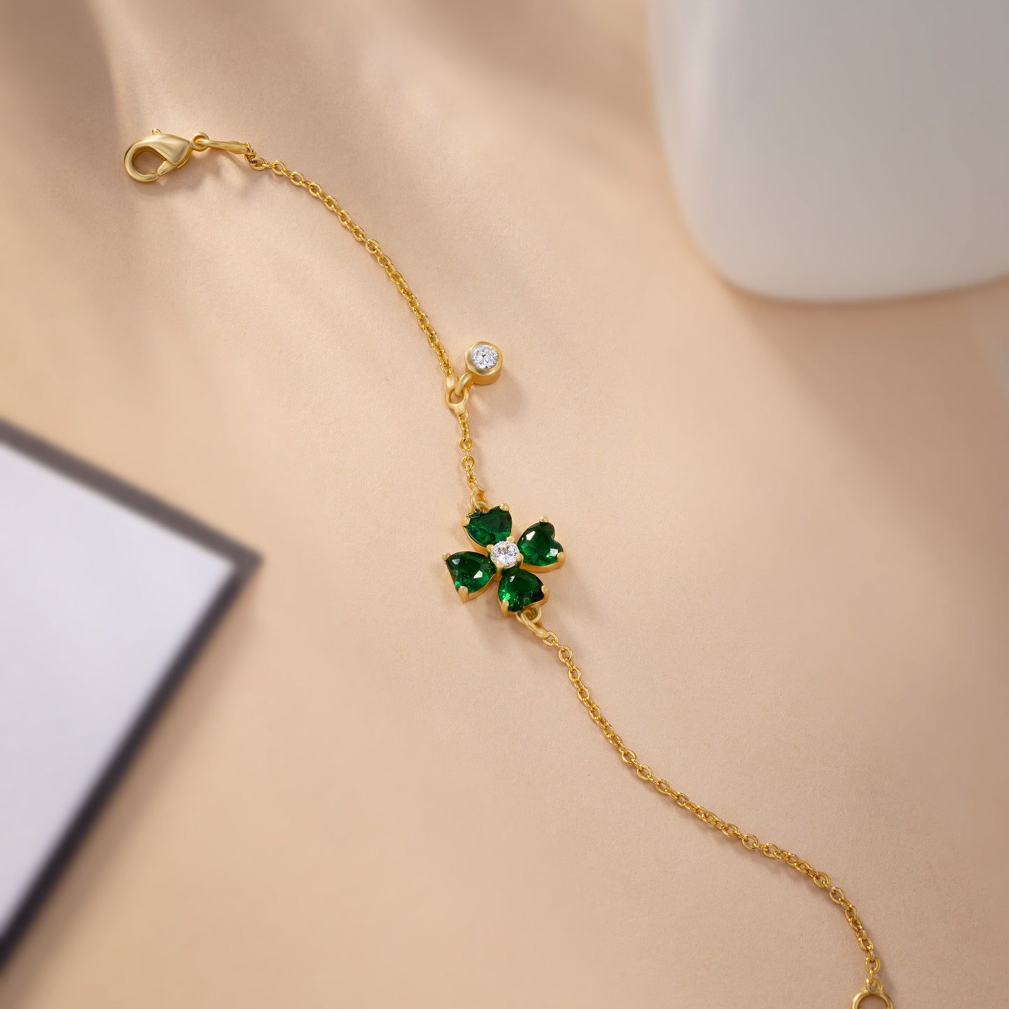 green blossom radiance bracelet