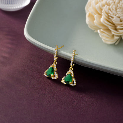 Green Heritage Glow Earring