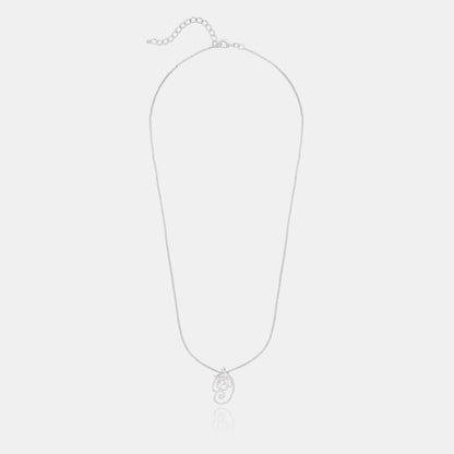 Silver Necklace with Om Pendant