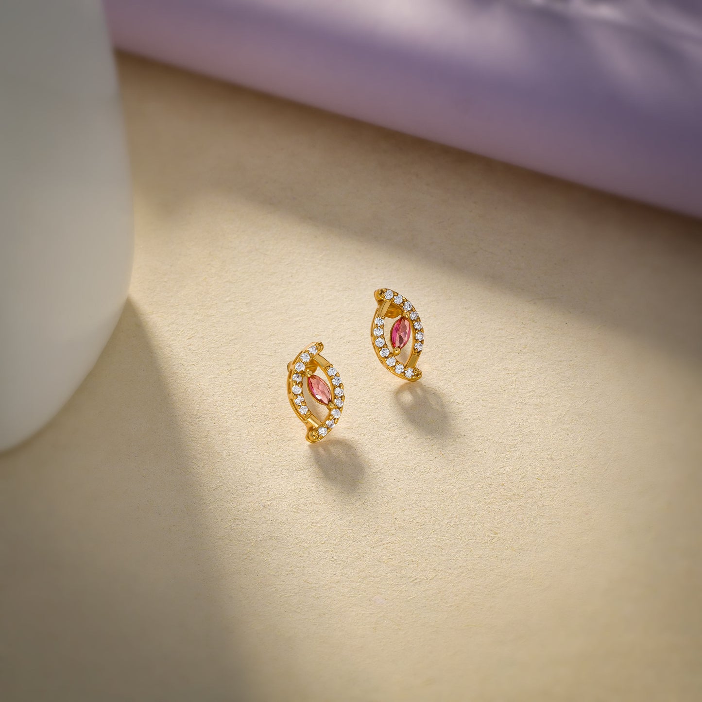 stunning pair of diamond earrings