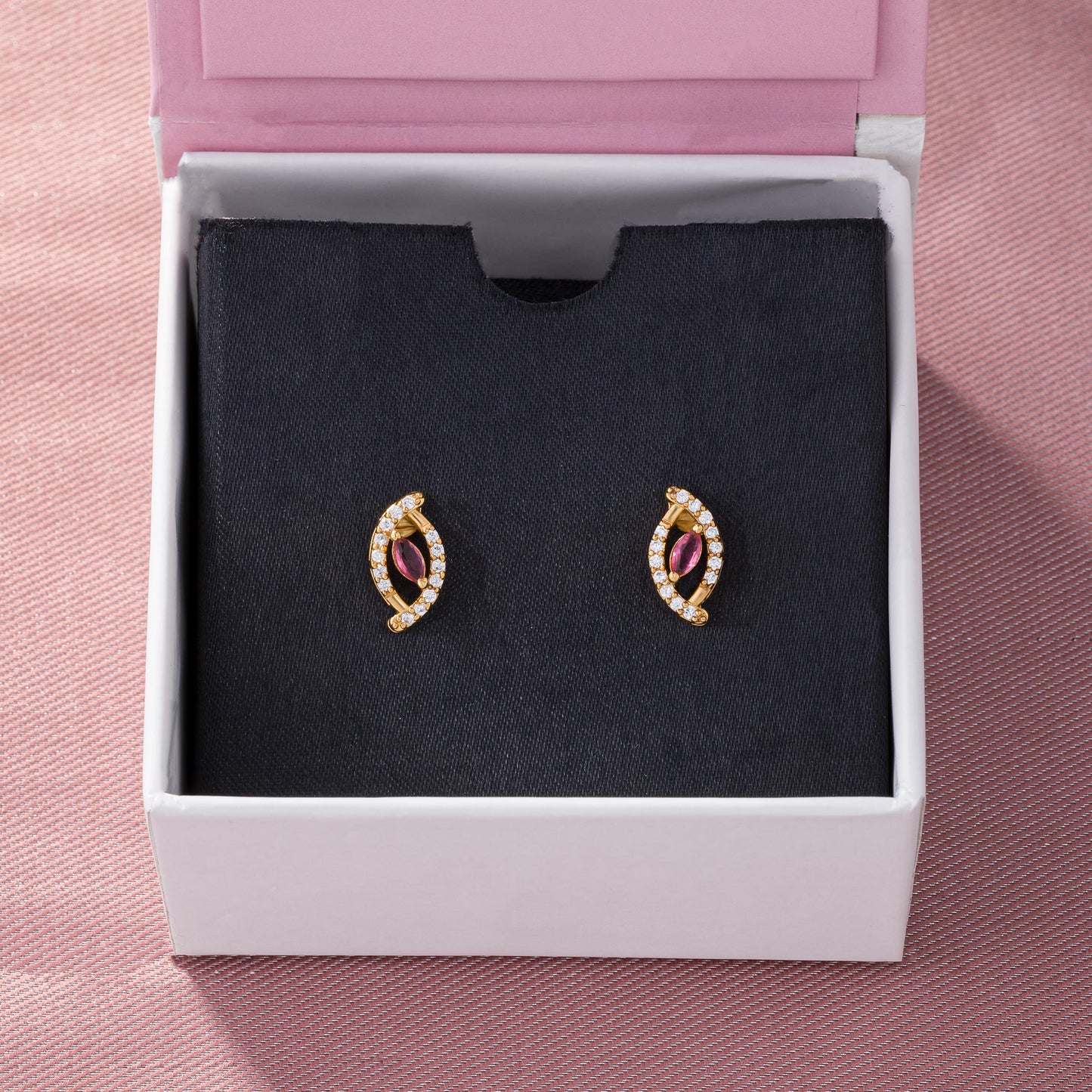 stunning pair of diamond earrings