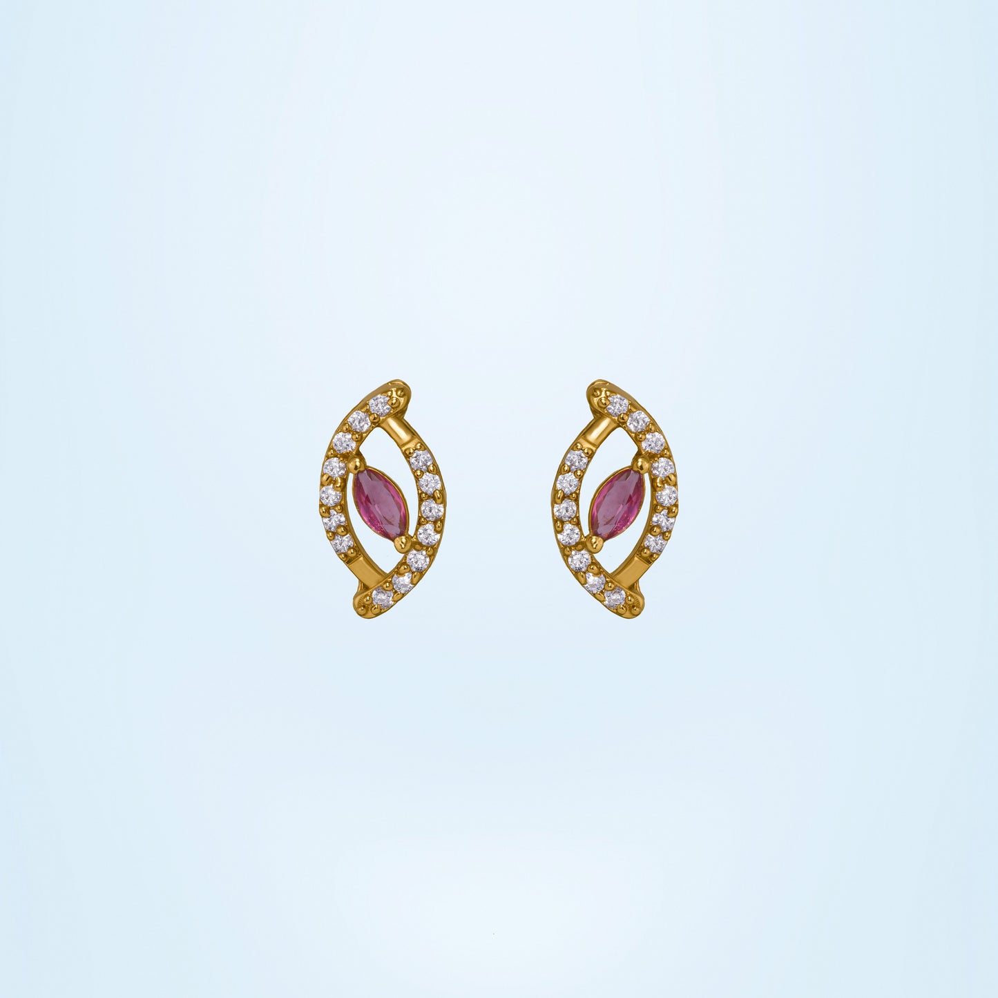 stunning pair of diamond earrings