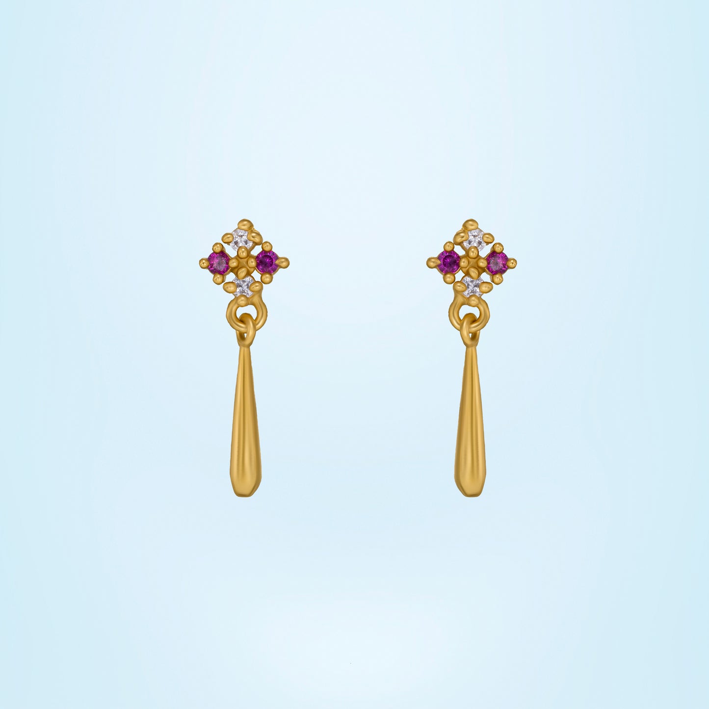 elegance drop earrings