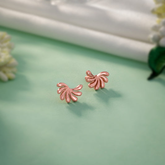 Pair of Rose Gold Earrings