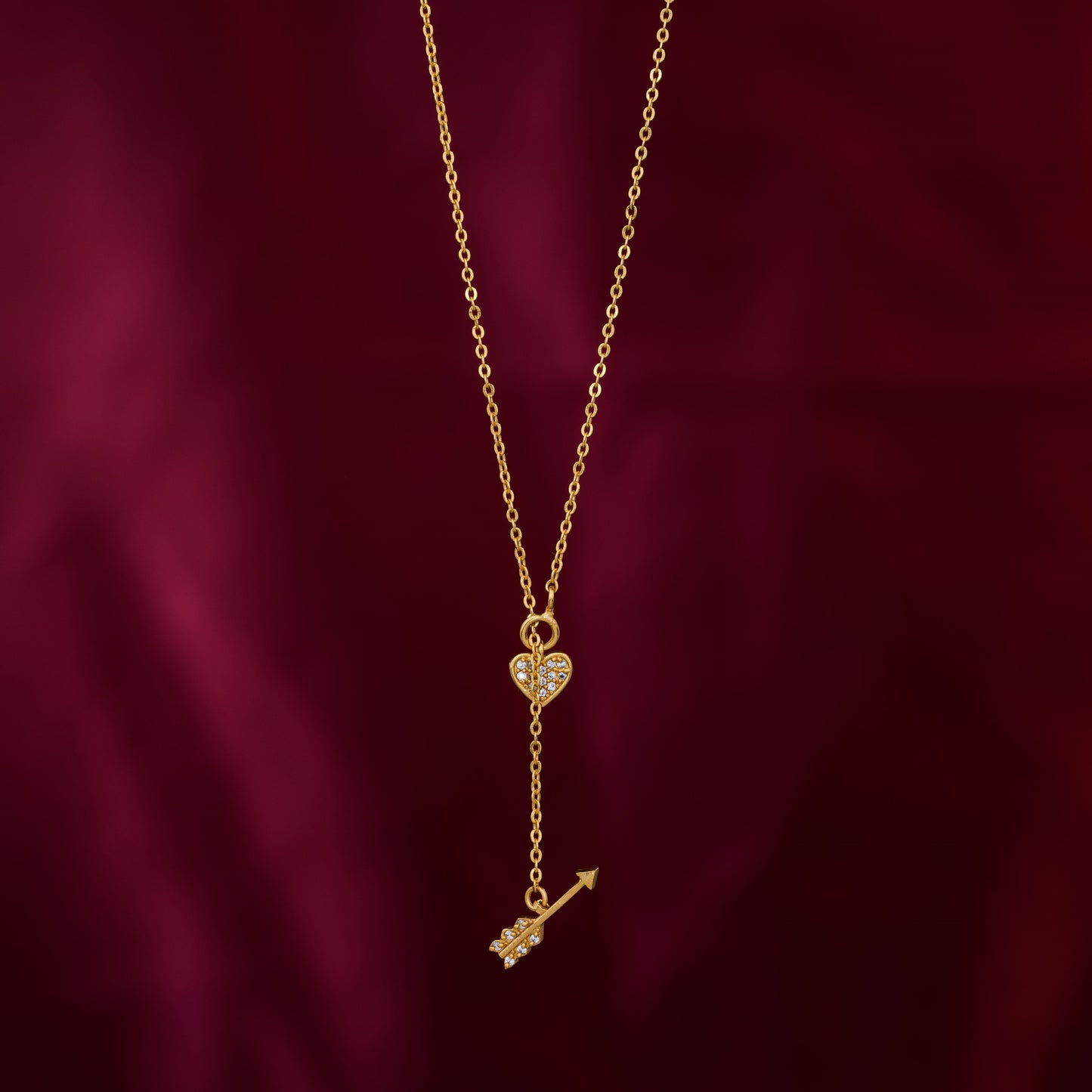 celestial golden necklace