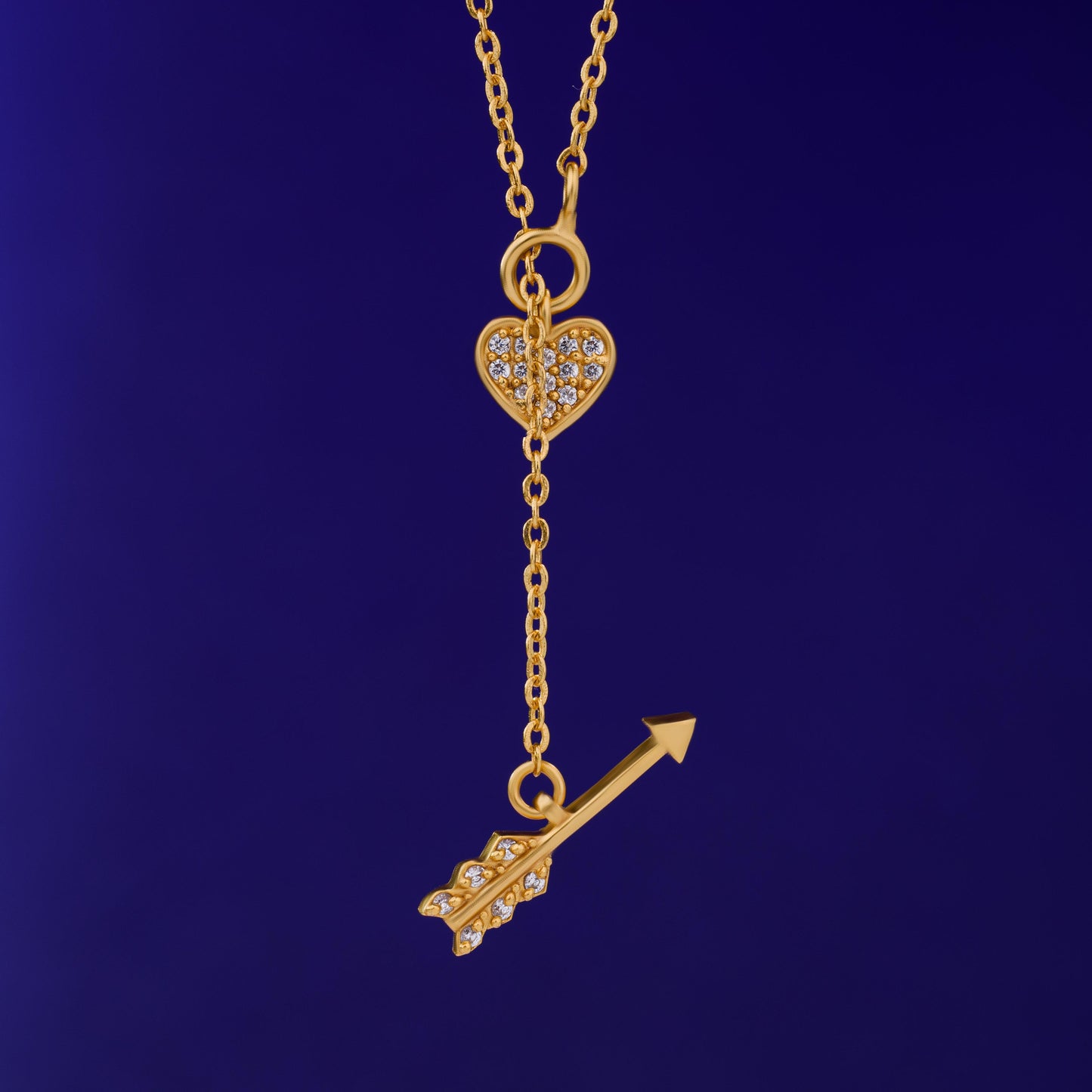 celestial golden necklace