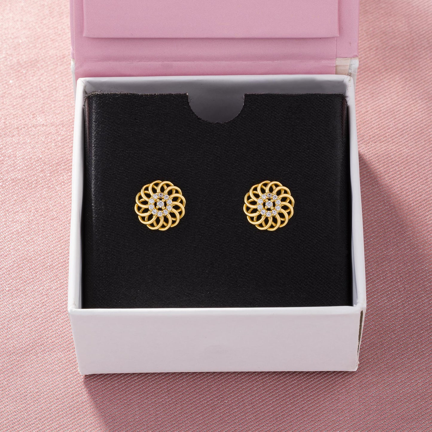 radiant bloom earrings