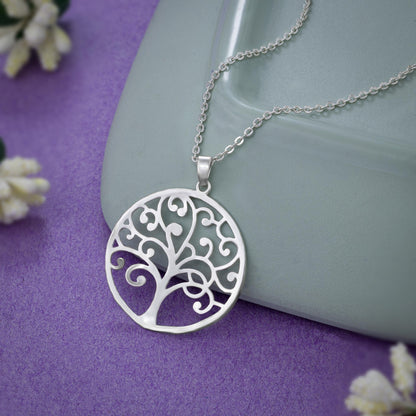 Silver Tree Necklace