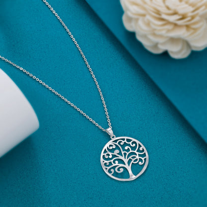 Silver Tree Necklace