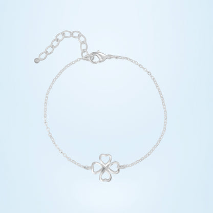 Silver Hearts Fortune Bracelet