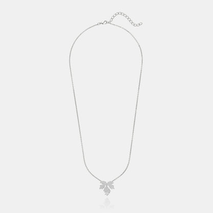 Silver Maple Leaf Pendent Chain