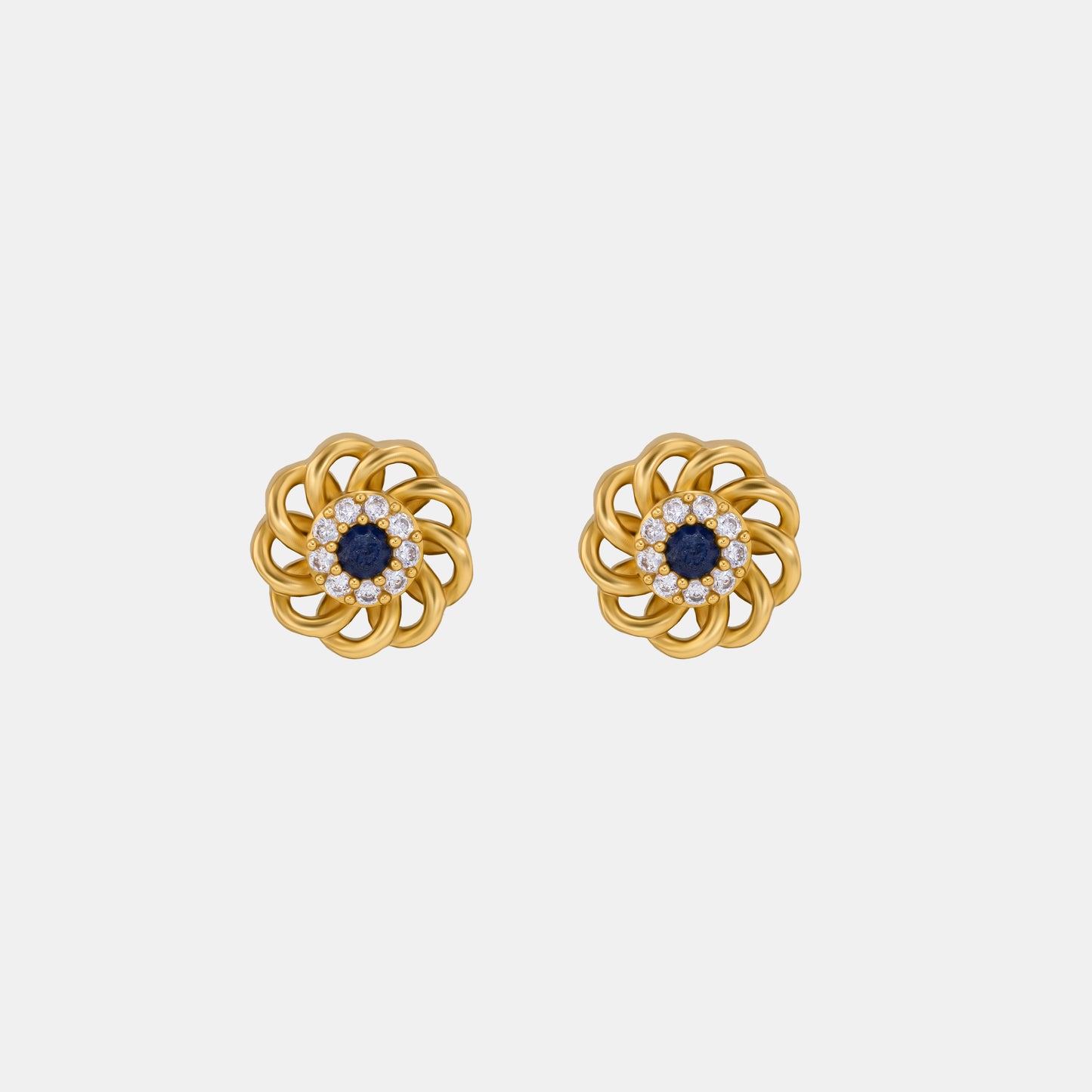 midnight bloom earrings