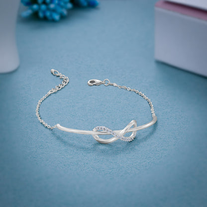 Silver Infinity Bracelet