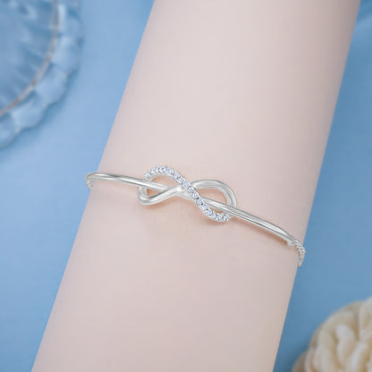 Silver Infinity Bracelet