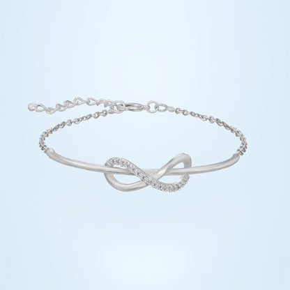 Silver Infinity Bracelet