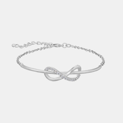 Silver Infinity Bracelet