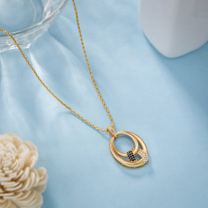 Eegance of this Exquisite Golden Pendant