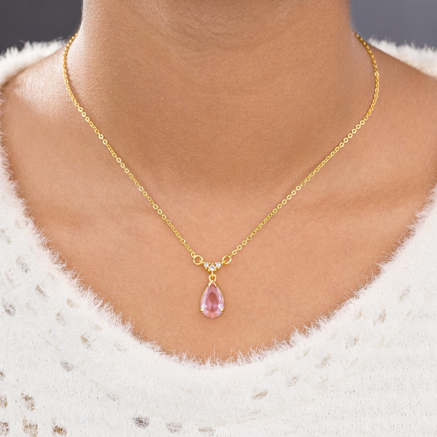 pink scarlet pendant