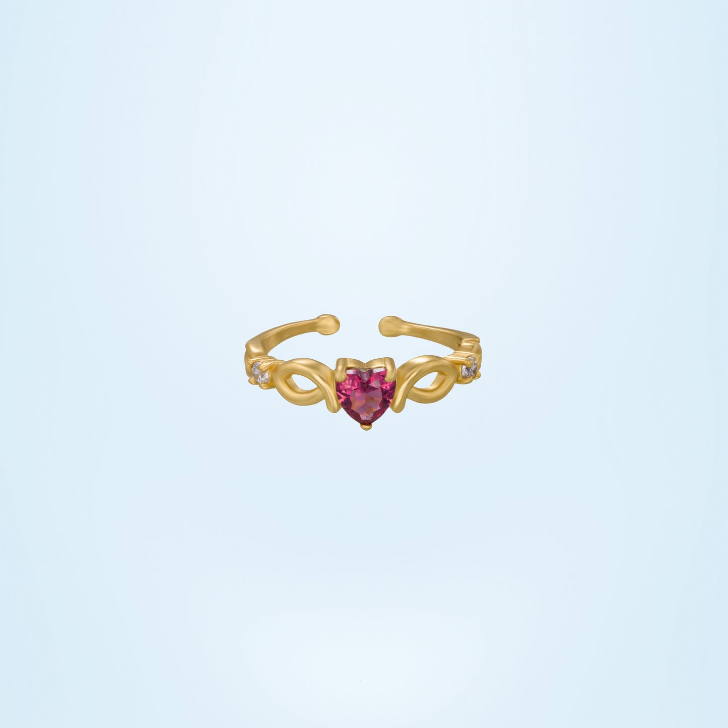 free golden ruby ring in every purchase