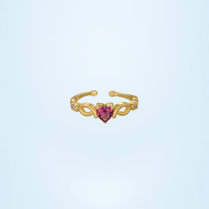 Free Golden Ruby Ring in Every Purchase