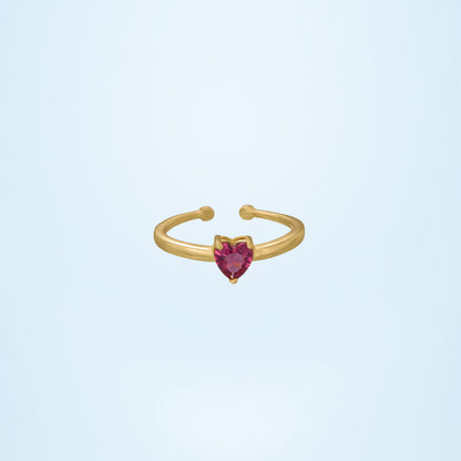 Free Golden Ruby Ring in every Purchase